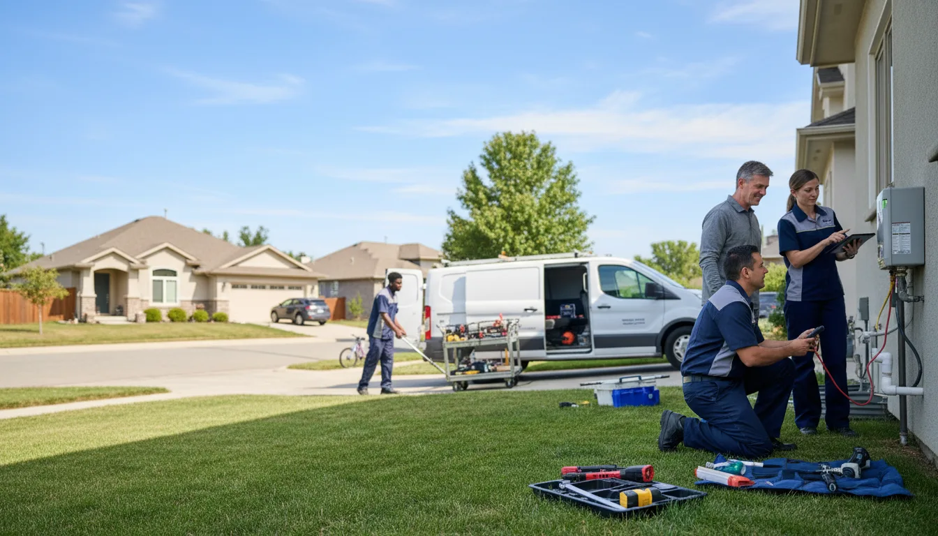 Tankless water heater service in Wheelersburg, OH